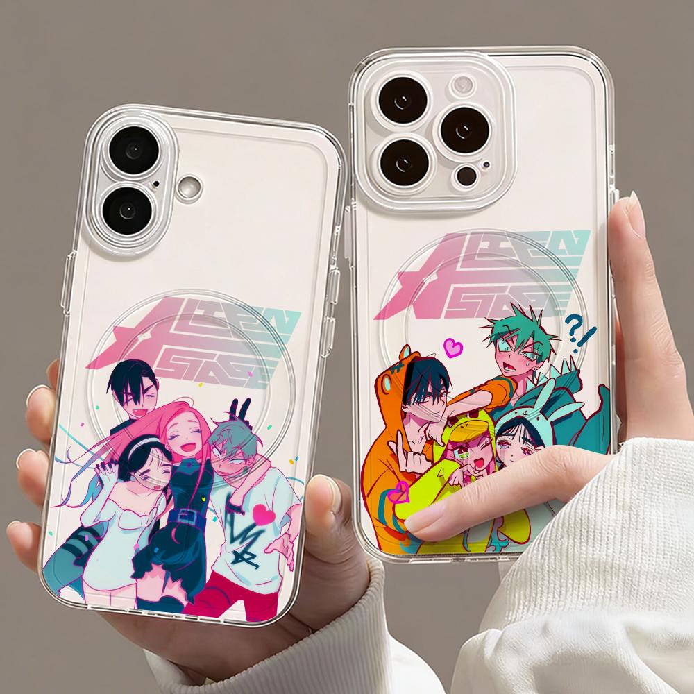 Phone Case Clear - Funda Magnética Transparente para Teléfono con