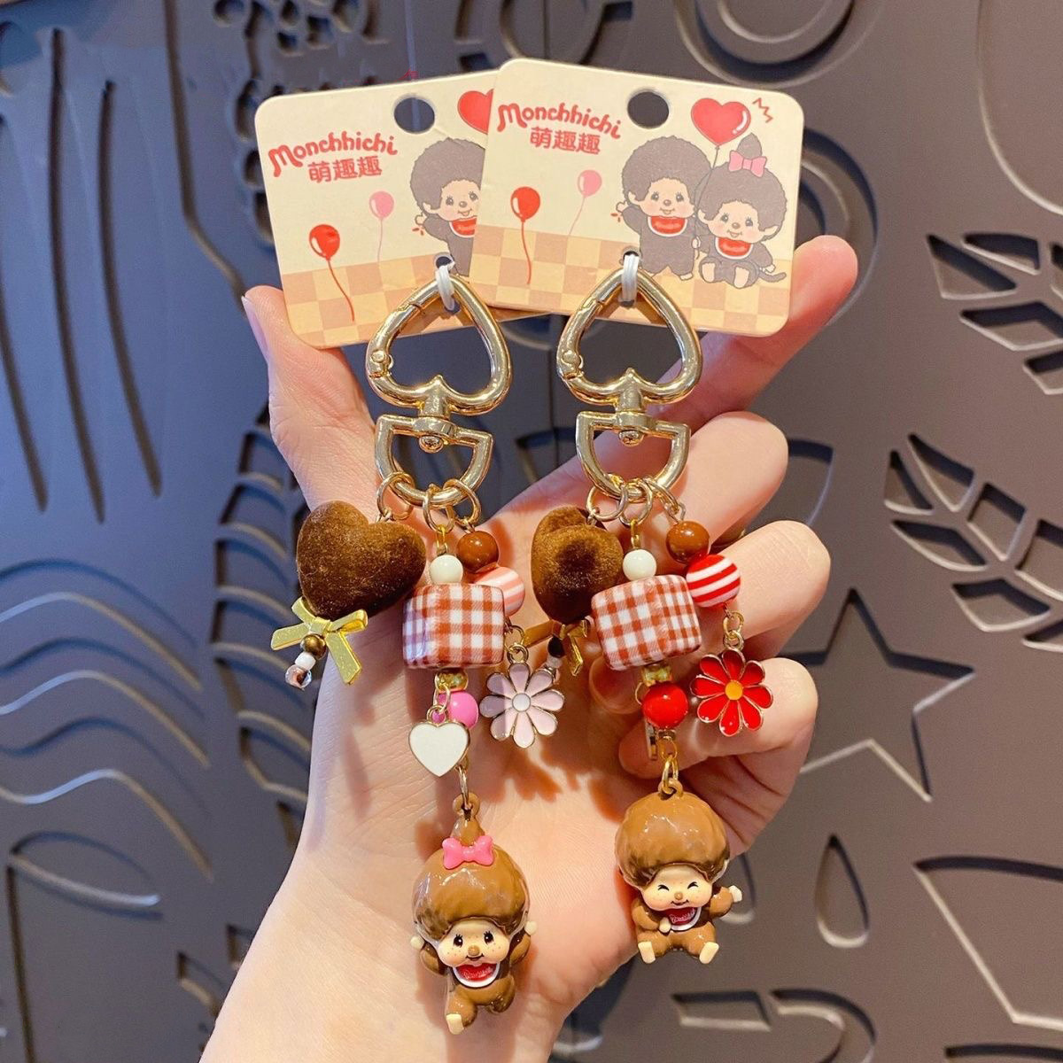 Phone Accessories For Your Car - Bonitas Cuentas Monchhichi Mini para DIY,