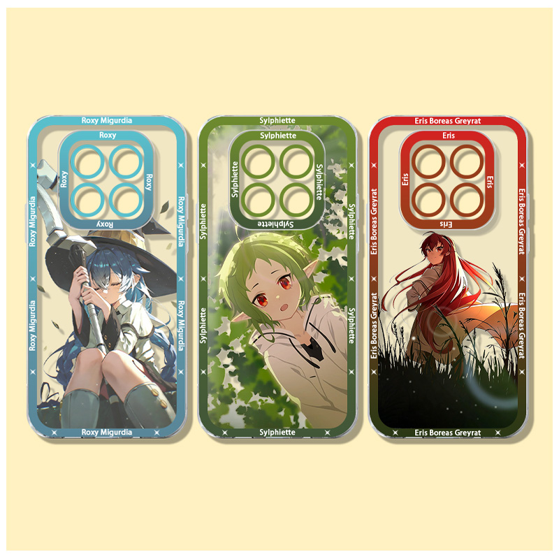 Phone Case Clear - Funda M-Mushoku T-Tensei Sylphiette para Xiaomi