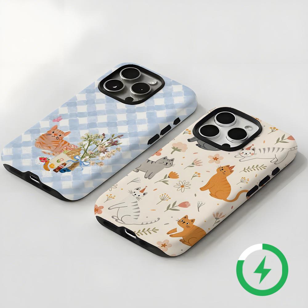 Funda de teléfono con gatos y  - Phone Accessories Kiosk reseña y precio