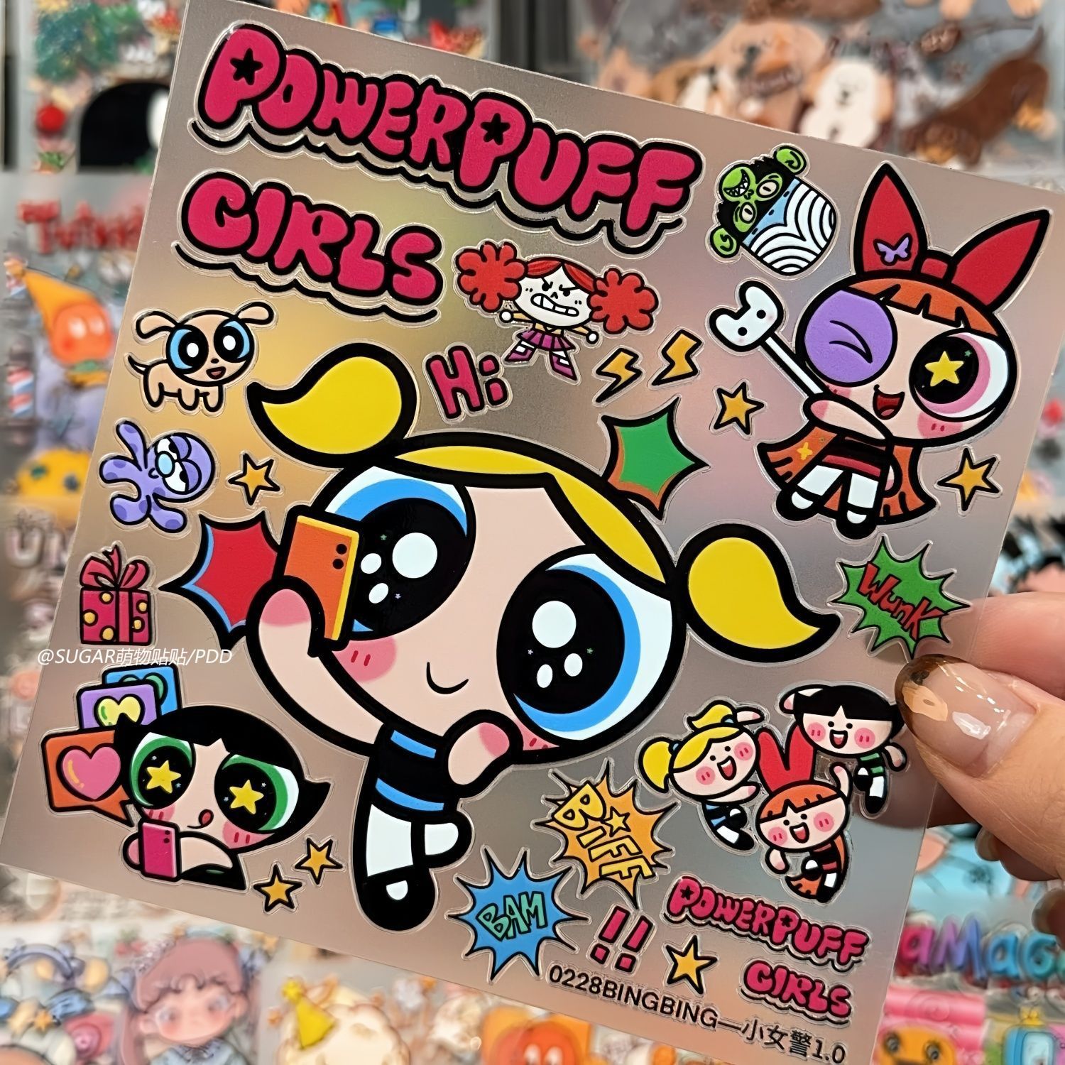 Hojas de Adhesivos de Personaj - Phone Accessories For Girls reseña y precio