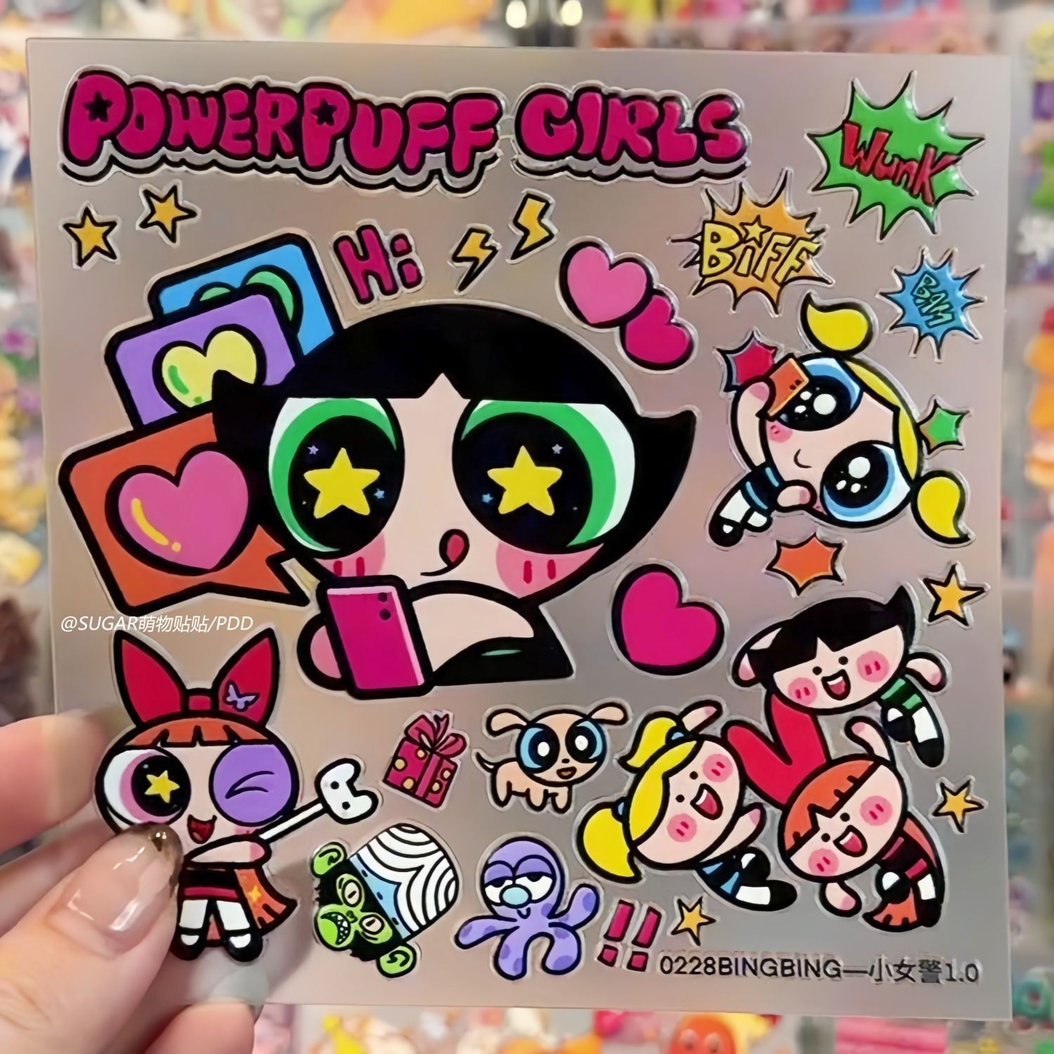 Hojas de Adhesivos de Personaj - Phone Accessories For Girls reseña y precio