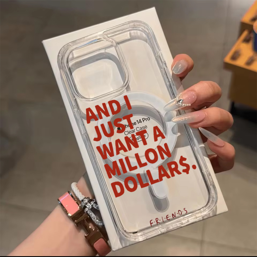 Funda con frases abstractas a  - Phone Case Clear reseña y precio